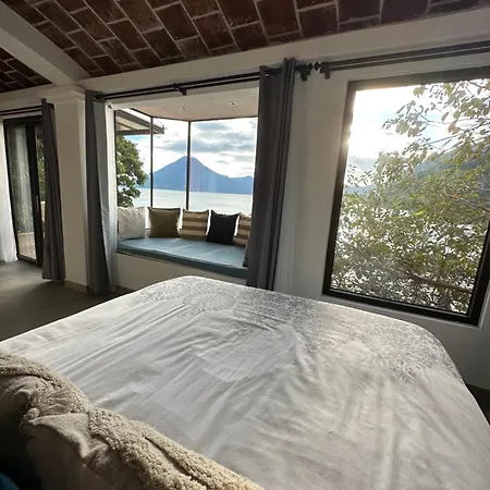 Atitlan Sunset Lodge Santa Cruz La Laguna Esterno foto