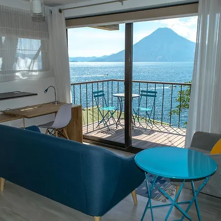 Atitlan Sunset Lodge Santa Cruz La Laguna Esterno foto