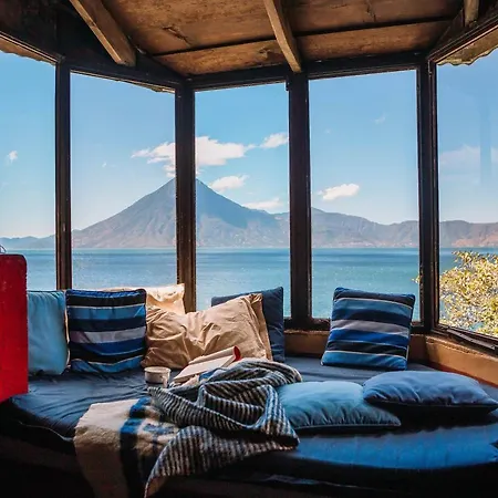 Atitlan Sunset Lodge Santa Cruz La Laguna Esterno foto