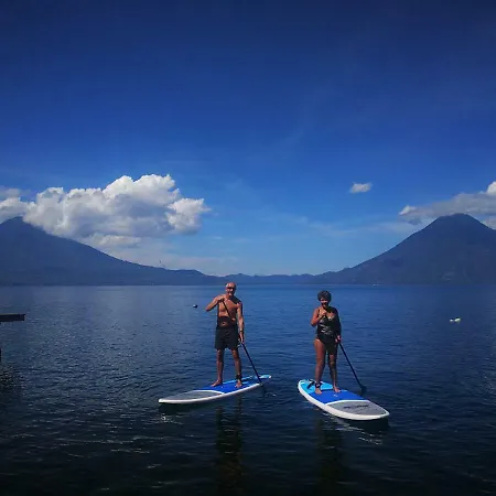 Atitlan Sunset Lodge Santa Cruz La Laguna Esterno foto