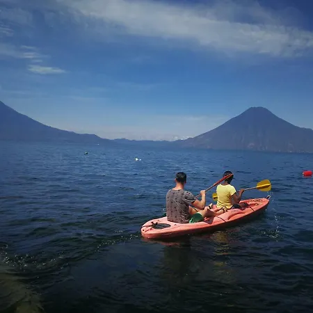Atitlan Sunset Lodge Santa Cruz La Laguna Esterno foto